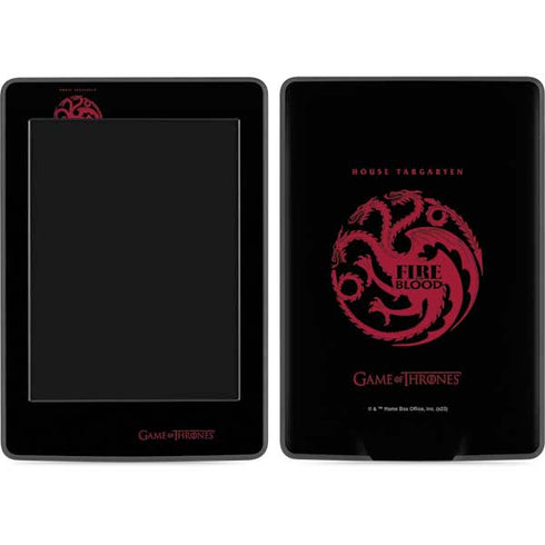 Game of Thrones: House Targaryen Amazon Kindle Skin